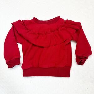 Bailey's Blossoms Ruffle Sweatshirt